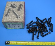 Nettlefold GKN 2BA 2 BA x 1-1/4" Hex Socket Countersink Head Screw Bolt x100 NOS