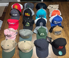 Huge Lot of 20 Misc New Hats-Sports/Business/Farm/AG-Vintage/Modern 2