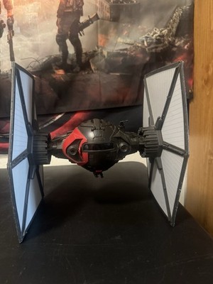 STAR WARS BLACK SERIES FIRST ORDER SPECIAL FORCE TIE FIGHTER ACTION FIGURE SHIP