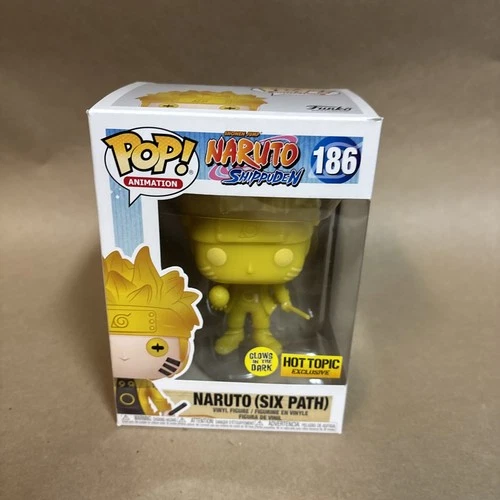 Funko POP! Naruto Shipuden #186 Naruto (Six Path) Glows in the Dark Hot Topic