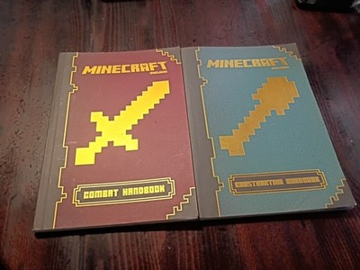 Have 2 Minecraft Books First Edition In Good Condition