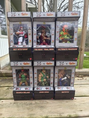 WWE Street Fighter Elite Series 1 and 2, COMPLETE COLLECTION