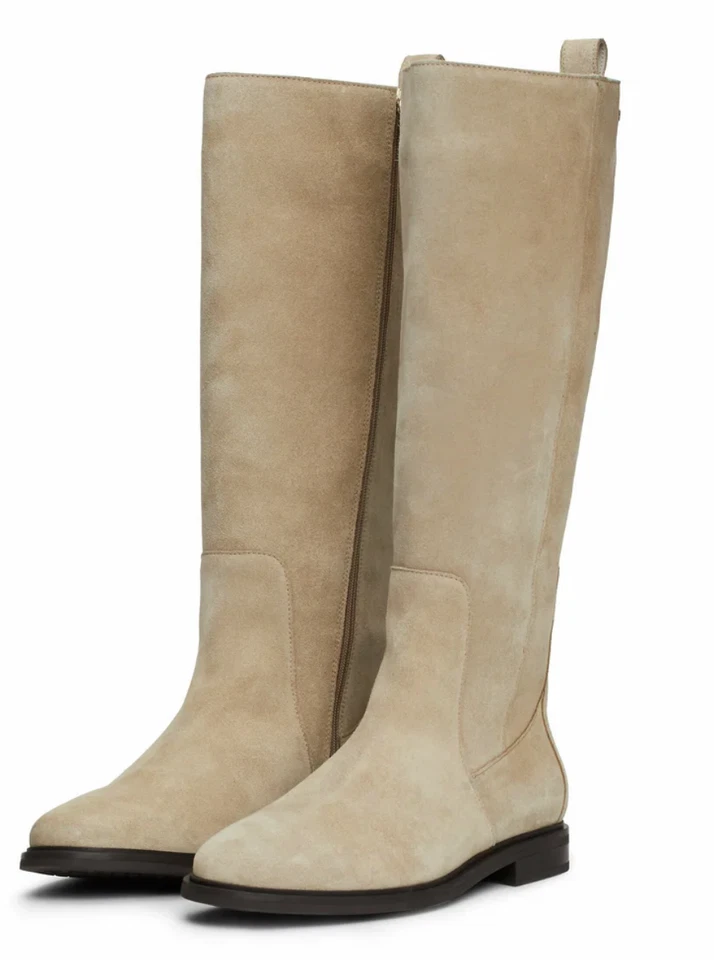 Tommy Hilfiger Women's Flag Suede Knee High Boot
