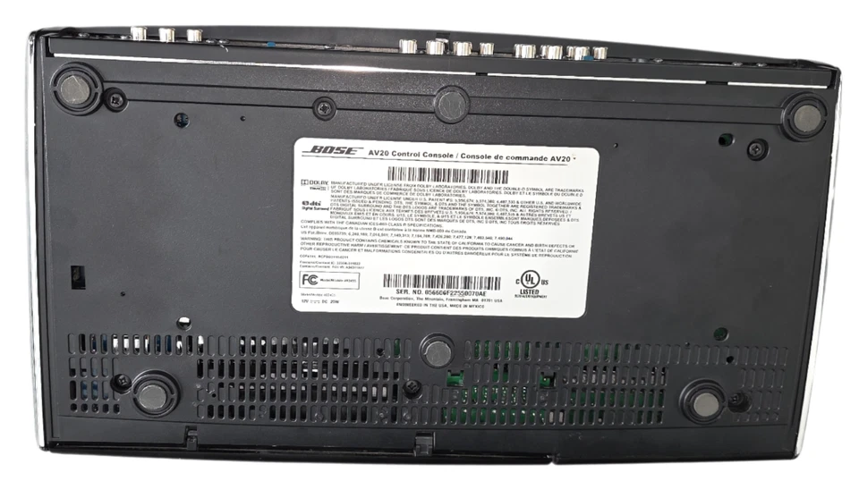 Sistema completo Bose Acoustimass PS28 III + AV20 con control remoto y cables - Excelente Foto 3 de 4