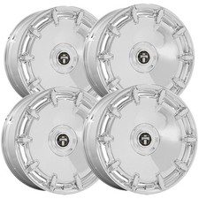 Set Of 4 Dub Dc271 Cheef 26x10 6x1356x5.5 30mm Chrome Wheels Rims 26 Inch