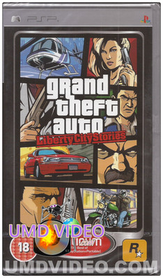 PSP UMD Spiel - Grand Theft Auto - Liberty City Stories (Platin)