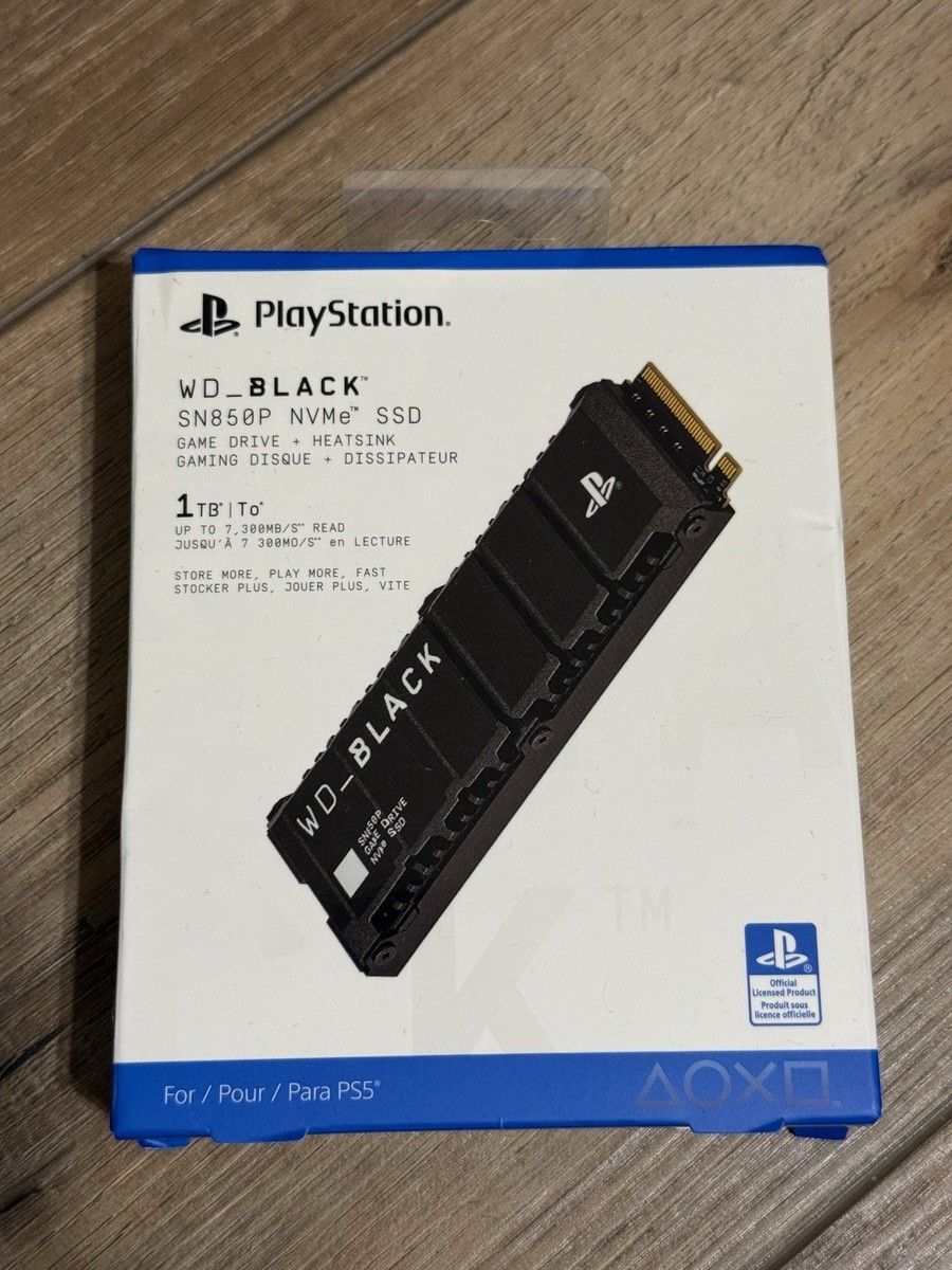 Western Digital WD_BLACK SN850P 1TB M.2 NVMe Internal SSD