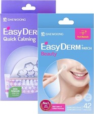 EasyDerm Pimple Patch Duo Quick Calming X 10  Beauty Hydrocolloid Patch X 42