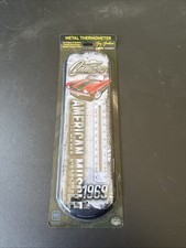 1969 Chevrolet Camaro American Muscle 17 Metal Thermometer 1969 Chevrolet Camaro American Muscle 17 Metal Thermometer