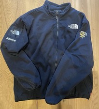 SUPREME The North Face RTG Fleecejacke Schwarz Large