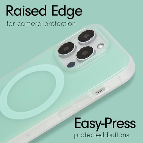 Hülle für iPhone 13 Pro | Kompatibel mit MagSafe | 10ft Fallgetestet (Jelly Mint - Bild 5 von 6