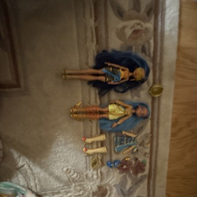 Monster High Cleo de Nile Fashion Dolls Blue Hair Accessories Lot