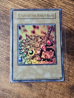 Ruhm der Königshand Ultra Rare Yu-Gi-Oh Karte Englisch Sammlerkarte