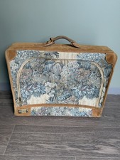 French Luggage Company - Tapestry Garment Clothes Bag Floral Embroidered Luxury