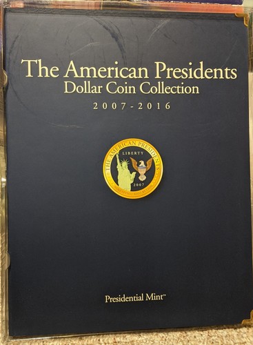 THE AMERICAN PRESIDENTS DOLLAR COIN COLLECTION by the Presidential Mint - Picture 2 of 3