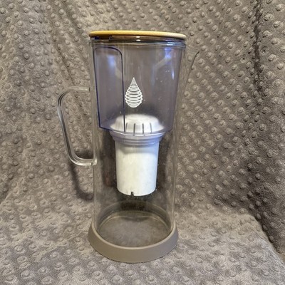 Invigorated Water pH Restore Glass Alkaline Water Pitcher only the pitcher 