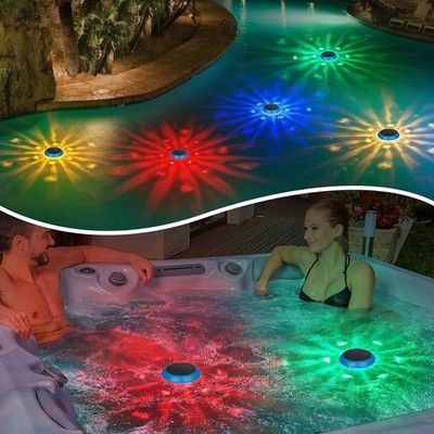 Solar Pool Lighting, Floating Pool Light with Colour Changing