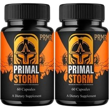  2 pack Primal Storm Performance Support, PrimalStorm Capsules - 120 Capsules 