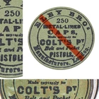 ELEY Bros Colt Cap Tin Label (Reproduction)