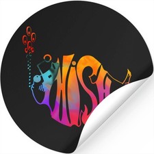 PHISH NEW Sticker 4" Round
