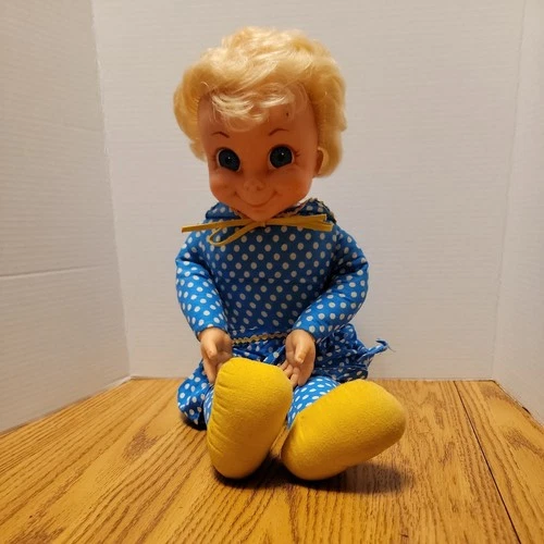 1967 Mrs. Beasley Mattel Doll Does Not Talk w/Apron & Bib No Glasses