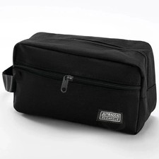 Mens Travel Wash Bag Hanging Toiletry Large Capacity Shaving Gym Makeup Bag 