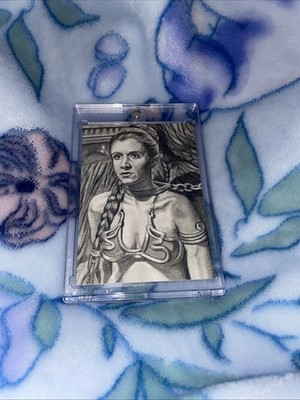Star Wars Black and White Sketch 2024 Art Card