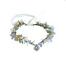 Vivivalue Fairy Elf Crowns for Women Flower Headband 1 Count Pack of 1 , 1