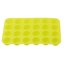 24 Cavity Pan Tray Silicone Mini Cupcake Cookie Bakeware Baking Mold Muffin