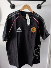 Black Drama Call X Manchester United X Adidas Men’s T-Shirt  - XL BNWT Rare