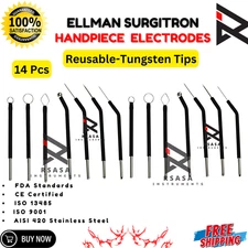 Ellman Surgitron Dental Standard Oral Cautery Handpiece Electrodes 14Pcs CE/FDA
