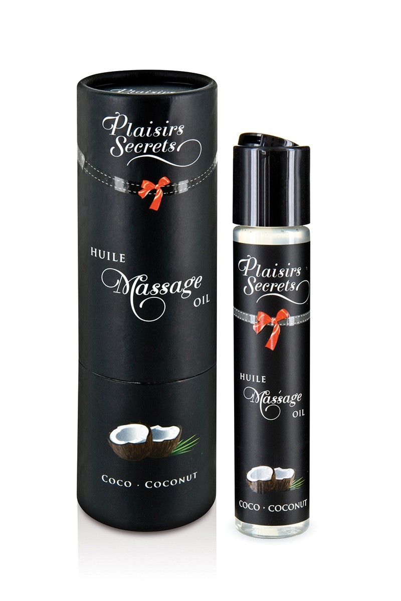 Huile de massage noix de coco pour un rituel bien-être et spa à la maison