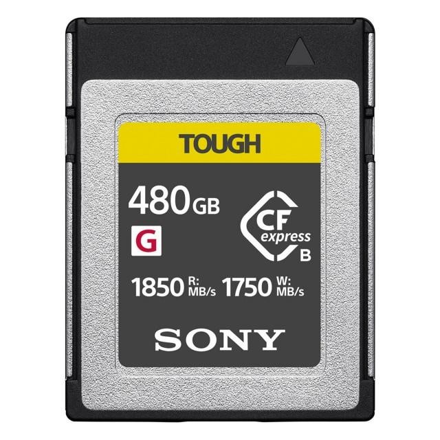 Sony 480GB CFexpress Type B TOUGH Memory Card (1850MB/s Read | 1600MB/s Write)