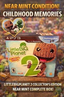 Little Big Planet 2 Collector s Edition (PlayStation 3 PS3) New Sealed Low Stock