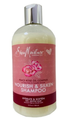 Shea Moisture Peace Rosenöl Komplex Pflegen & Seiden Shampoo 13 oz/384 ml