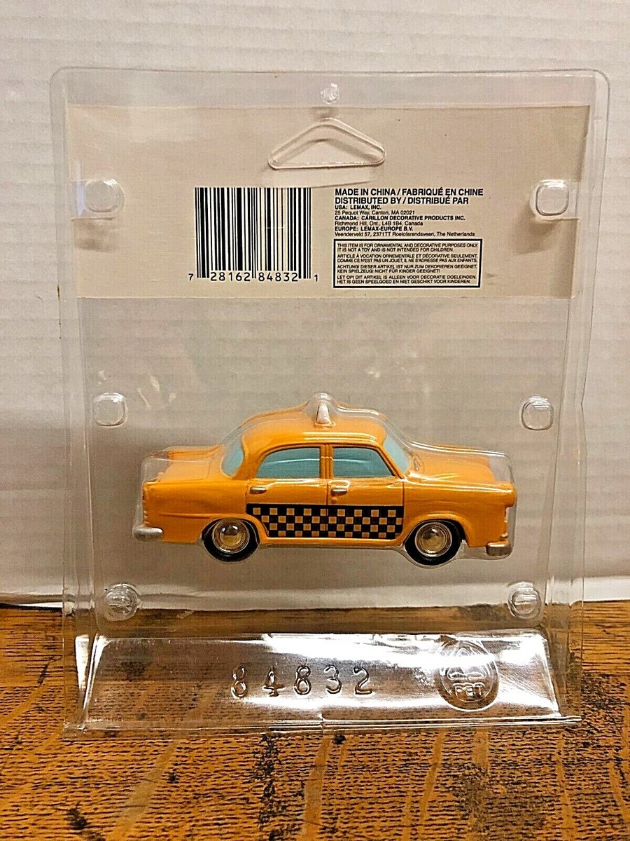 LEMAX Toy Taxi Cab in Original Packaging #84832 - New & Mint
