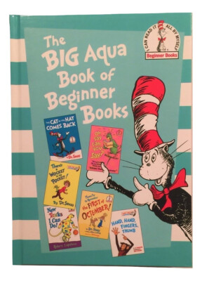 Dr. Seuss Big Aqua Book of Beginning Books (6 Stories in 1 Book; I Can Read)