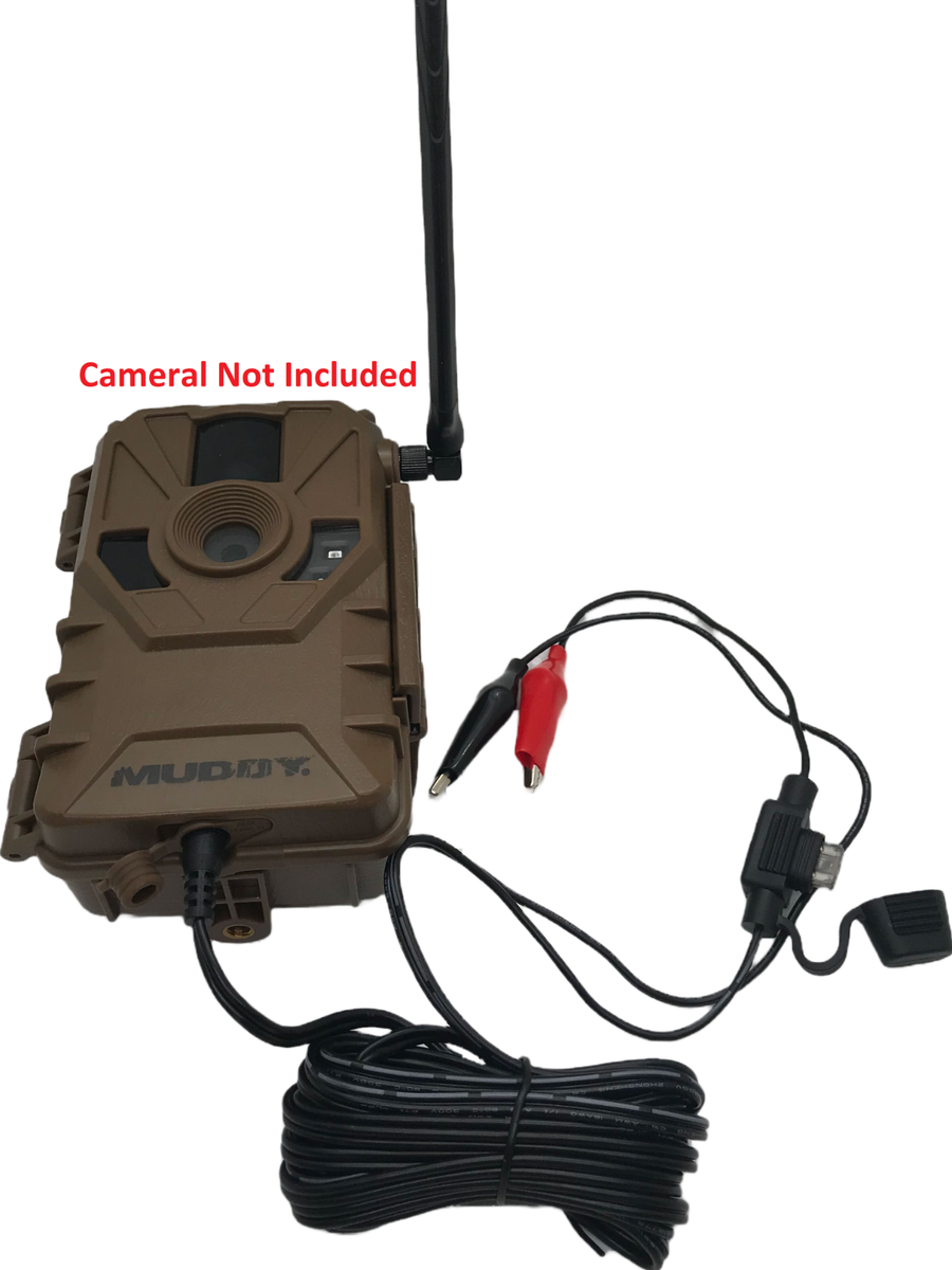 12V External Power Cable For Spypoint, Stealth, Moultrie, Muddy Trail Cameras - 2 Amp 5 thumbnail image