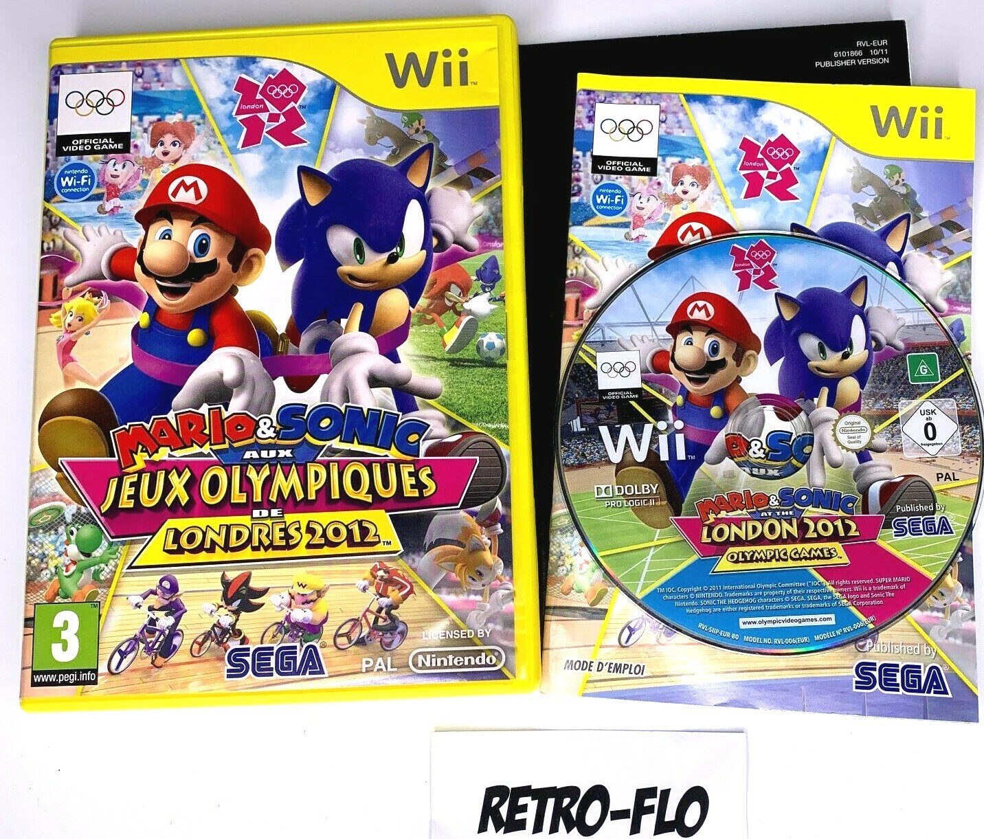 Mario & Sonic nos Jogos Olímpicos de Londres 2012™, Wii, Jogos