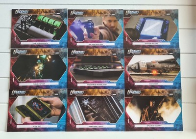 2018 Cryptozoic DC Legends Of Tomorrow Objects Complete Set L1-L9 Chase Insert 