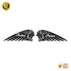 STAR SAM® Adhesive Sticker Indian Motorcycle Die Cut Sticker Decals Autocollant