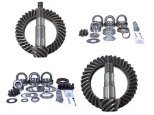 Revolution Gear Fits YJ/XJ 1987-96 4.56 Ratio Gear Package-Timken (D44-D30Rev)