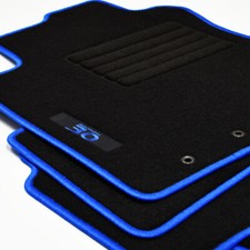 Velours Edition Fußmatten für Hyundai i30 FD Schrägheck ab Bj.2007 - 2012 blau