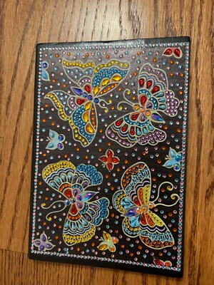 Embroided Butterfly Notebook