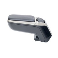 rati Armster 2 Armlehne Kompatibel FüR Opel Corsa 2020- [Grau,Vegan Leder] Nachr