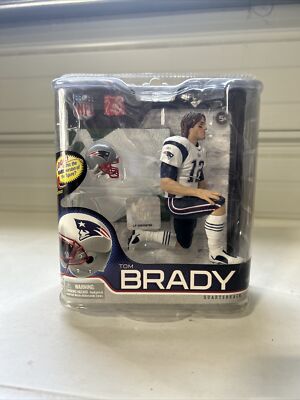 McFarlane Toys NFL Series 27 Tom Brady Kneeling White