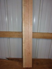 1 PC CHERRY WOOD KILN DRIED 35 5/8"X 4 3/4" X 1 1/4" LOT 6H BOARD FLAT 1/4 SAWED