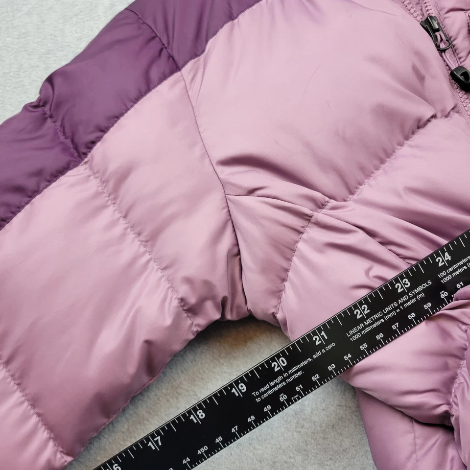 Chaqueta acolchada EMS para mujer talla XS púrpura Eastern Mountain Sports plumón de ganso Foto 4 de 4