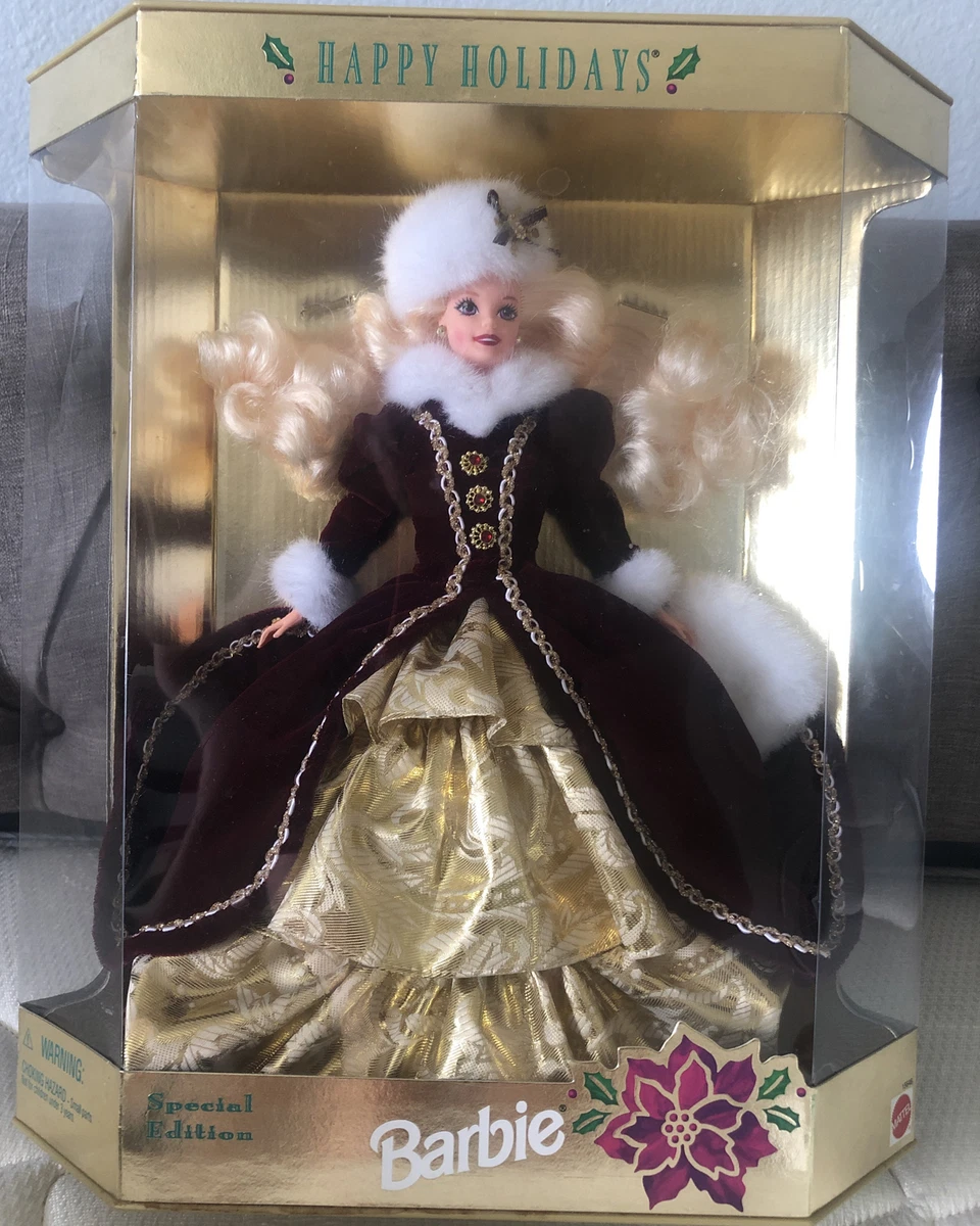 BRAND NEW 15646 Barbie Happy Holidays 1996 Special Edition