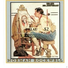 Palau - 2003 - Norman Rockwell - Souvenir Sheet - MNH